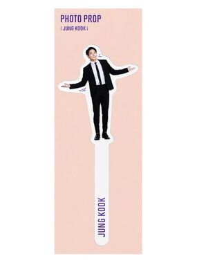 BTS BANG BANG CON: THE LIVE JUNG KOOK PHOTO PROP - BRAND NEW